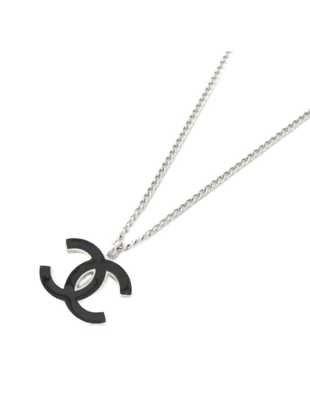 Chanel Vintage Necklace Silver